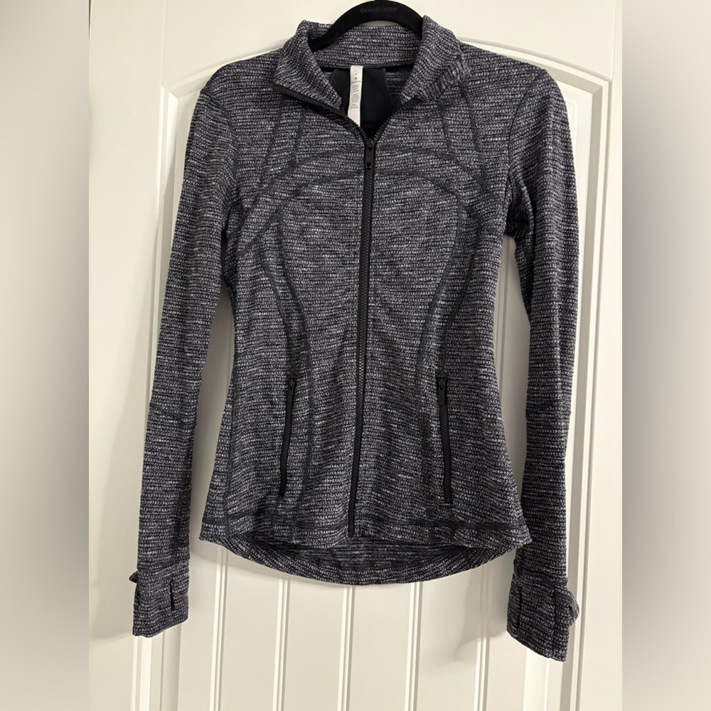 Lululemon Align Jacket in Coco Pique Colorway - RARE